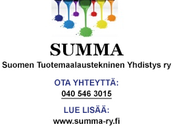 Suomen Tuotemaalaustekninen Yhdistys ry Finlands Produktmålningstekniska Förening rf logo